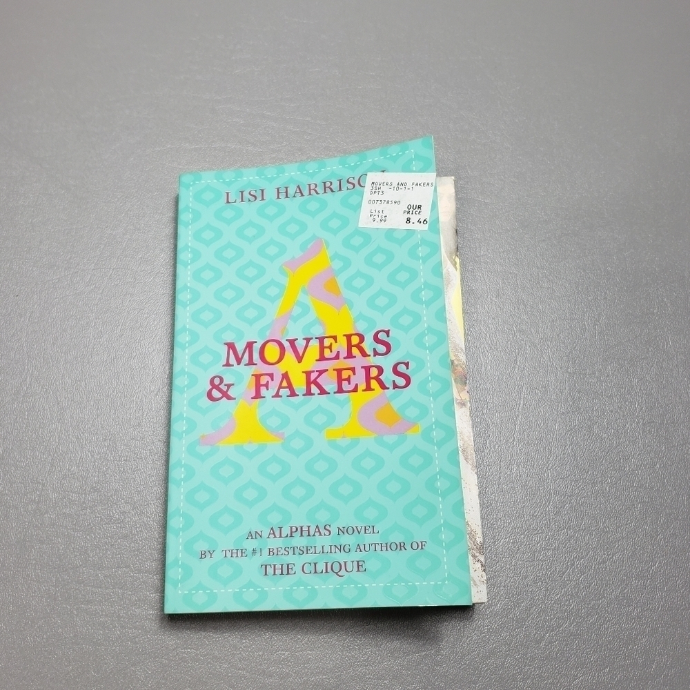 Lisa Harrison movers and fakers, an alphas novel